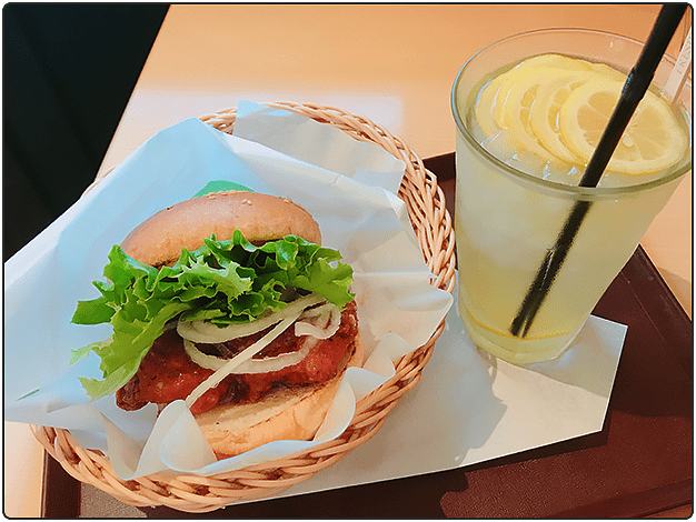 塩レモンチキンバーガー